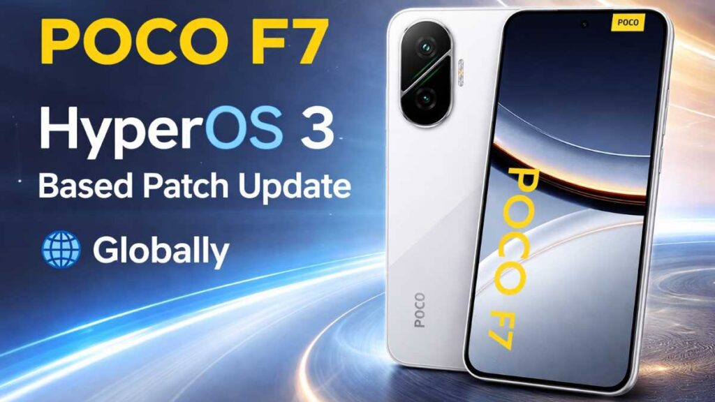 POCO F7 Received HyperOS 3 based patch Update 