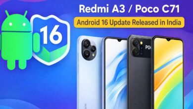 Redmi A3 or Poco C71 Android 16 Update