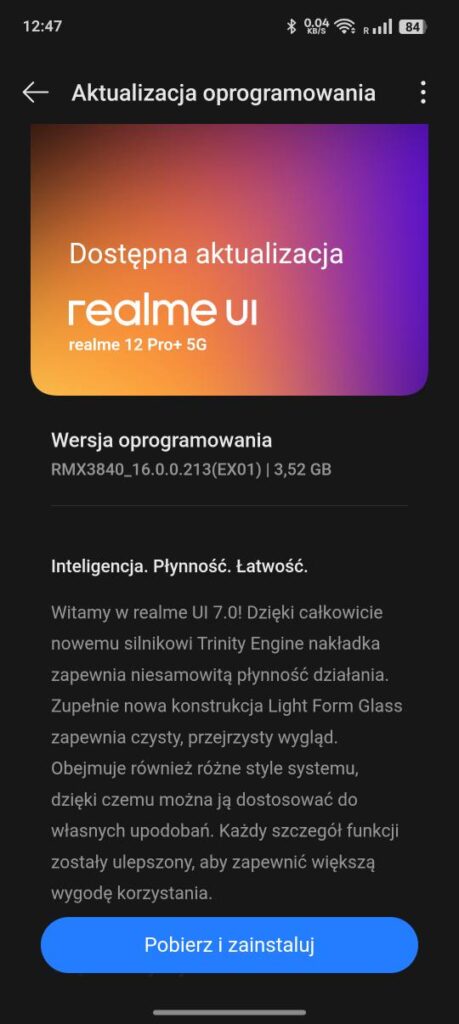 Realme 12 Pro Plus Realme UI 7 update