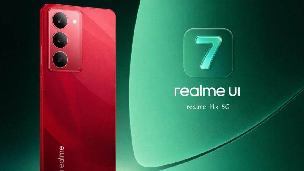 Realme 14x 5G Realme UI 7 Update