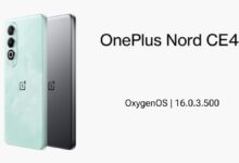 OnePlus Nord CE4 OxygenOS 16.0.3.500 Update